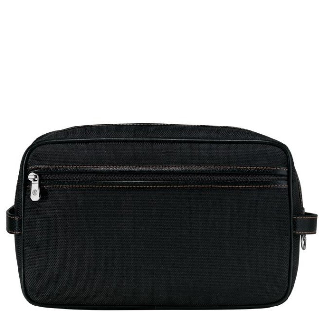 Men's Longchamp Boxford Toiletry Bags Black | UAE-1932IU