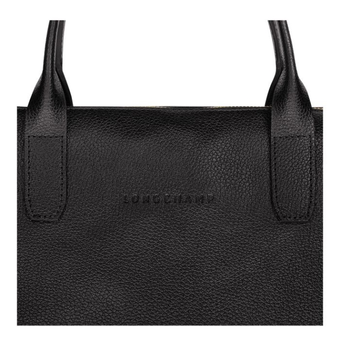 Men's Longchamp Le Foulonné S Document Holders Black | UAE-9438UV