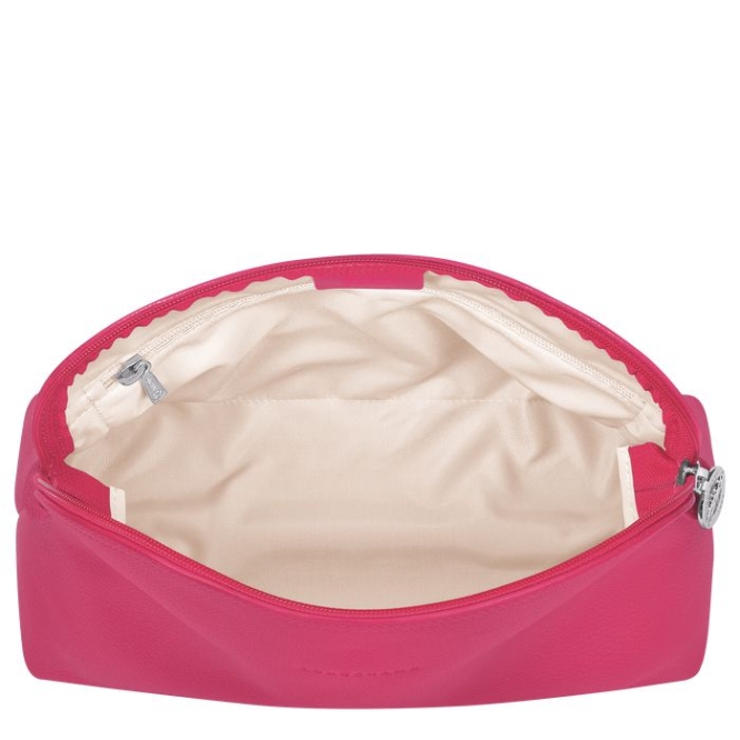 Men's Longchamp Le Foulonné Toiletry Bags Pink | UAE-9354MG