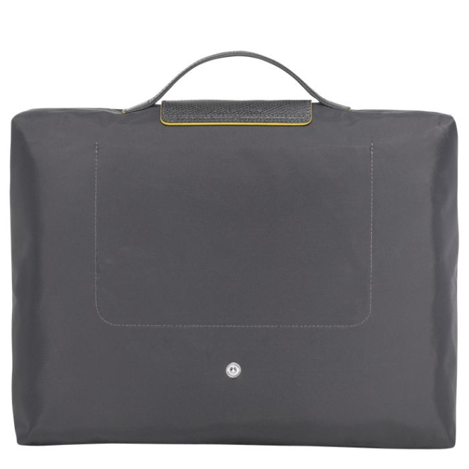 Men's Longchamp Le Pliage Club S Document Holders Grey | UAE-2159DB