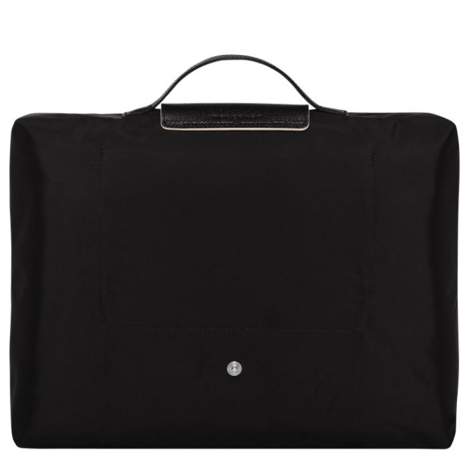 Men's Longchamp Le Pliage Club S Document Holders Black | UAE-9015LZ