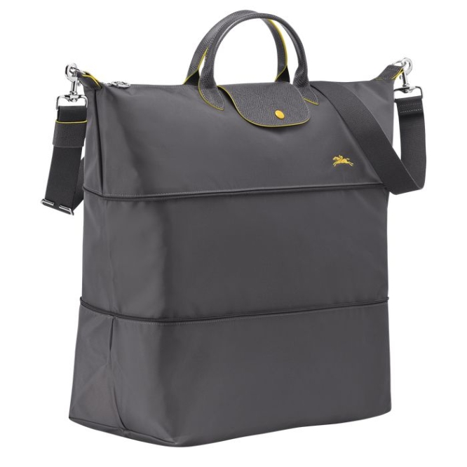 Men's Longchamp Le Pliage Club Travel Bags Grey | UAE-9135TI