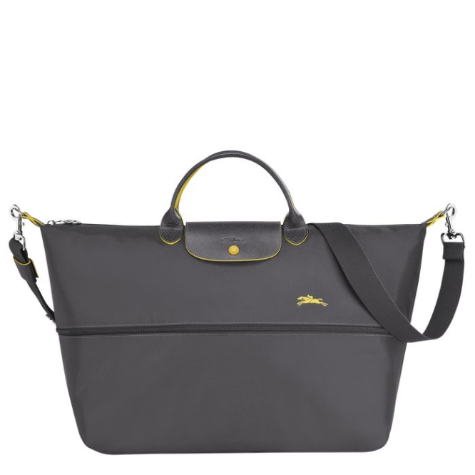 Men's Longchamp Le Pliage Club Travel Bags Grey | UAE-9135TI