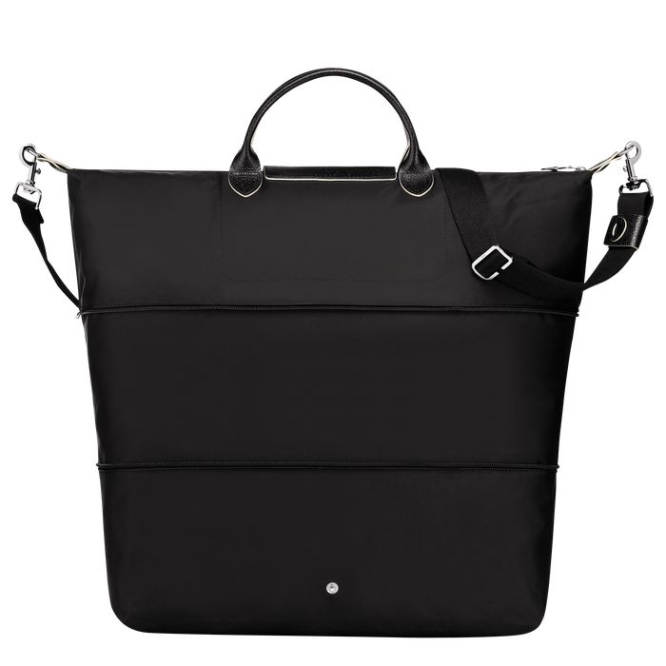 Men's Longchamp Le Pliage Club Travel Bags Black | UAE-9467VC