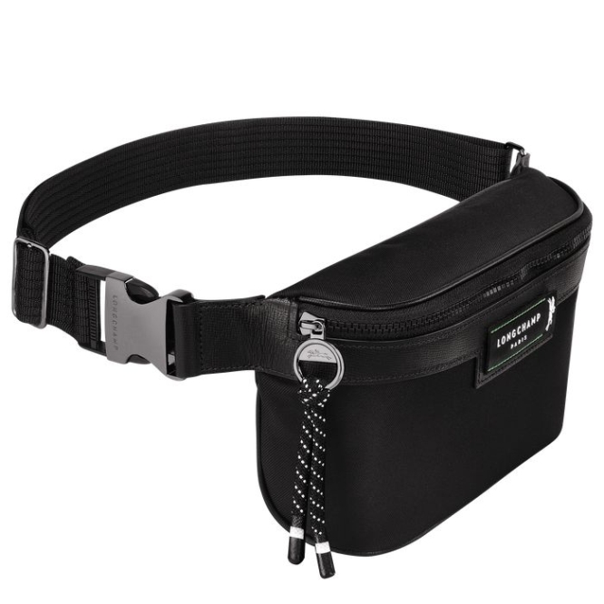 Men's Longchamp Le Pliage Energy Belt Bags Black | UAE-1038RQ