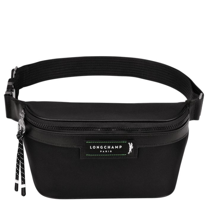 Men\'s Longchamp Le Pliage Energy Belt Bags Black | UAE-1038RQ