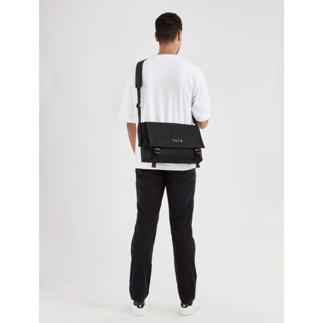 Men's Longchamp Le Pliage Energy M Crossbody Bags Black | UAE-5806CG