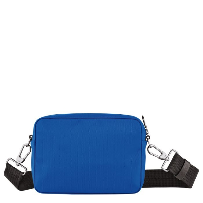 Men's Longchamp Le Pliage Energy S Crossbody Bags Blue | UAE-2103BT