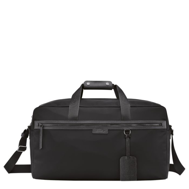 Men\'s Longchamp Le Pliage Néo Travel Bags Black | UAE-1074GS