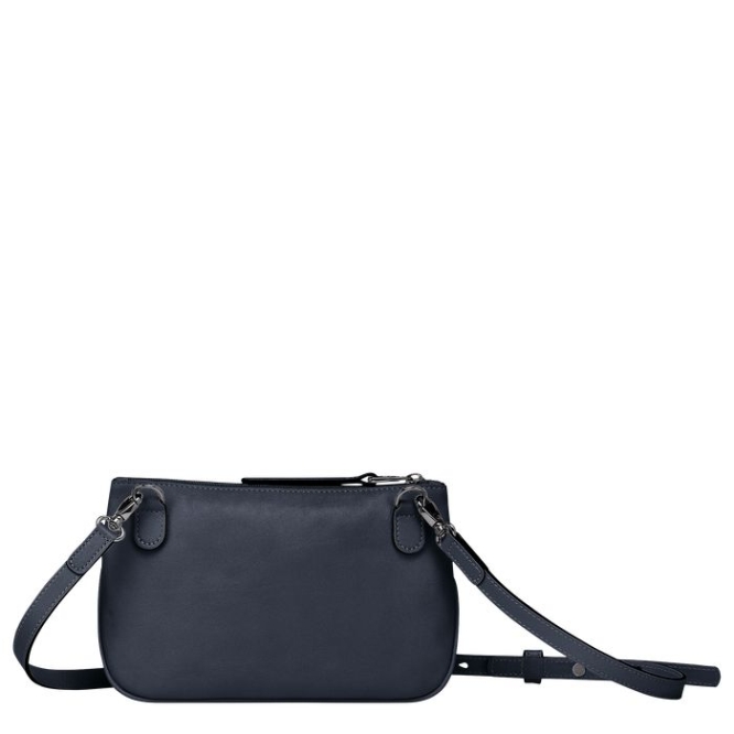 Women's Longchamp 3D Crossbody Bags Blue | UAE-6875LB