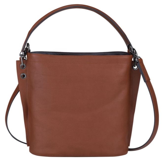 Women's Longchamp 3D Crossbody Bags Brown | UAE-3857GT