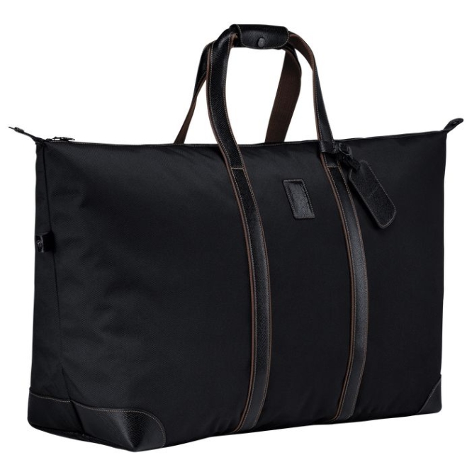 Women's Longchamp Boxford Travel Bags Black | UAE-4368KI