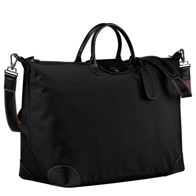 Women's Longchamp Boxford XL Travel Bags Black | UAE-8051ZI