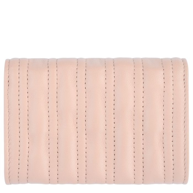 Women's Longchamp Brioche Cardholders & Coin Purses Light Pink | UAE-2537SR