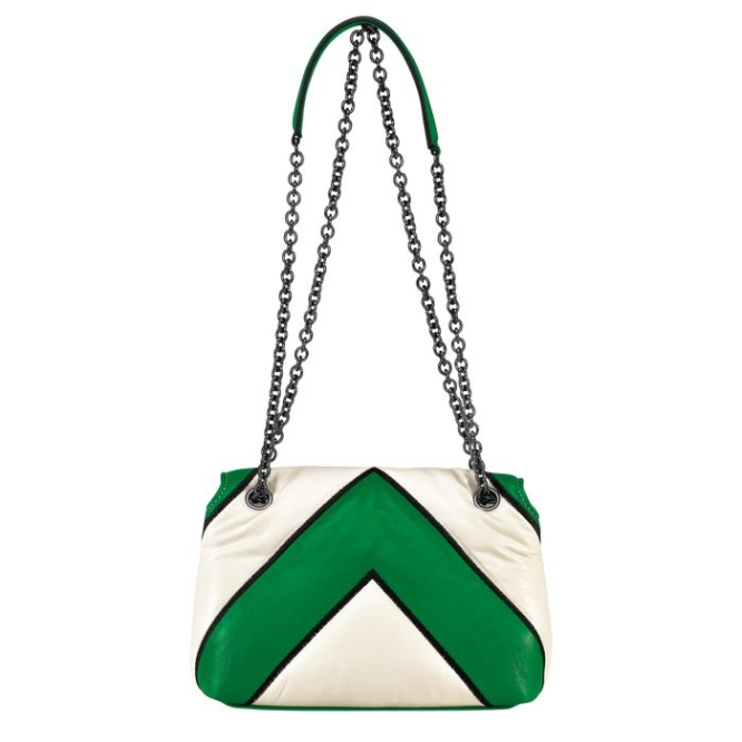 Women's Longchamp Brioche Losange S Crossbody Bags Green | UAE-5679PQ