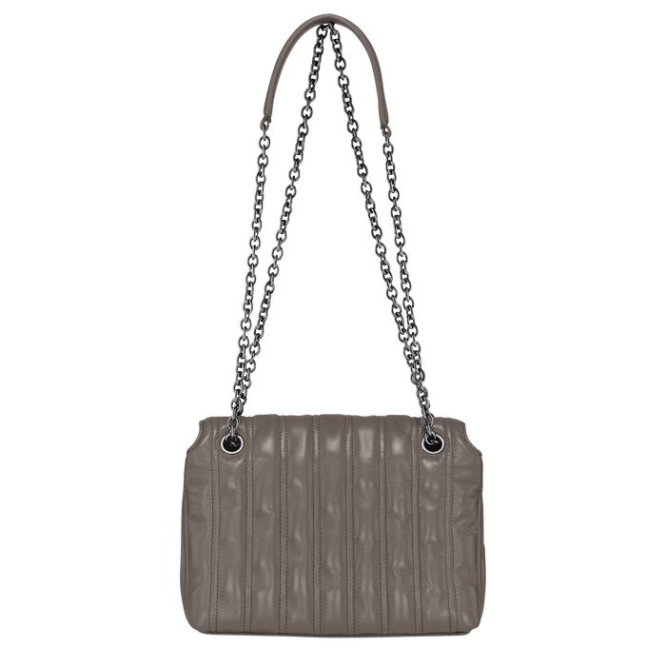 Women's Longchamp Brioche S Crossbody Bags Grey | UAE-1285ZK