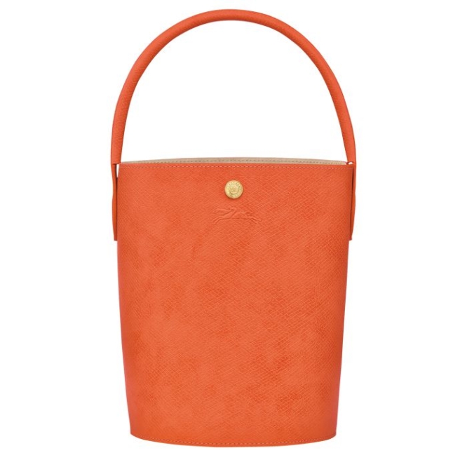 Women\'s Longchamp Cuir De Russie Top-handle Bags Orange | UAE-4528NE