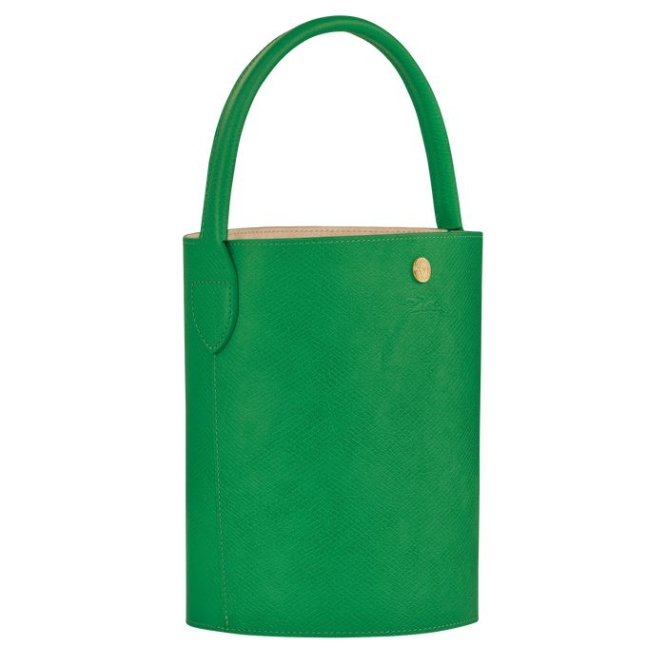 Women's Longchamp Cuir De Russie Top-handle Bags Green | UAE-9037BR