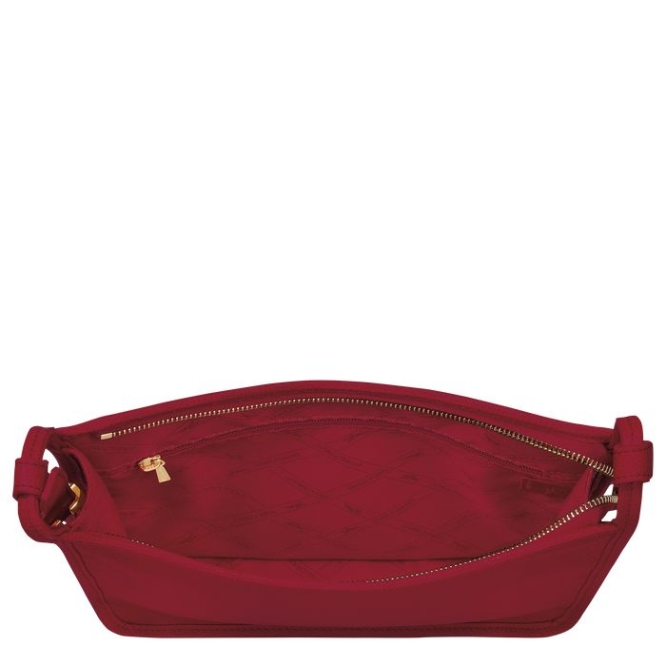 Women's Longchamp Le Foulonné L Crossbody Bags Red | UAE-9718TK