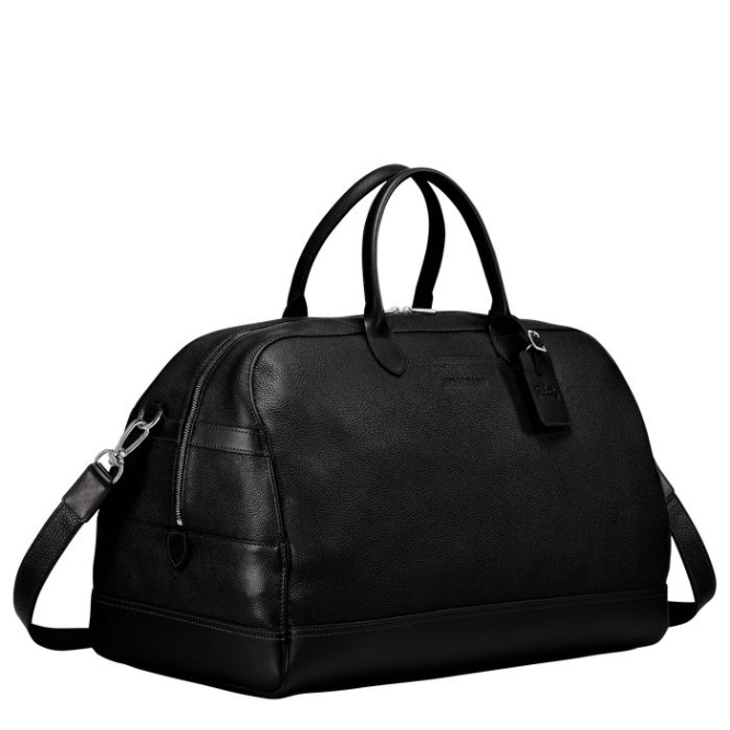 Women's Longchamp Le Foulonné L Travel Bags Black | UAE-3812YB