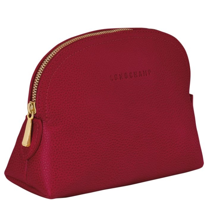 Women's Longchamp Le Foulonné Pouches & Cases Red | UAE-2873HN