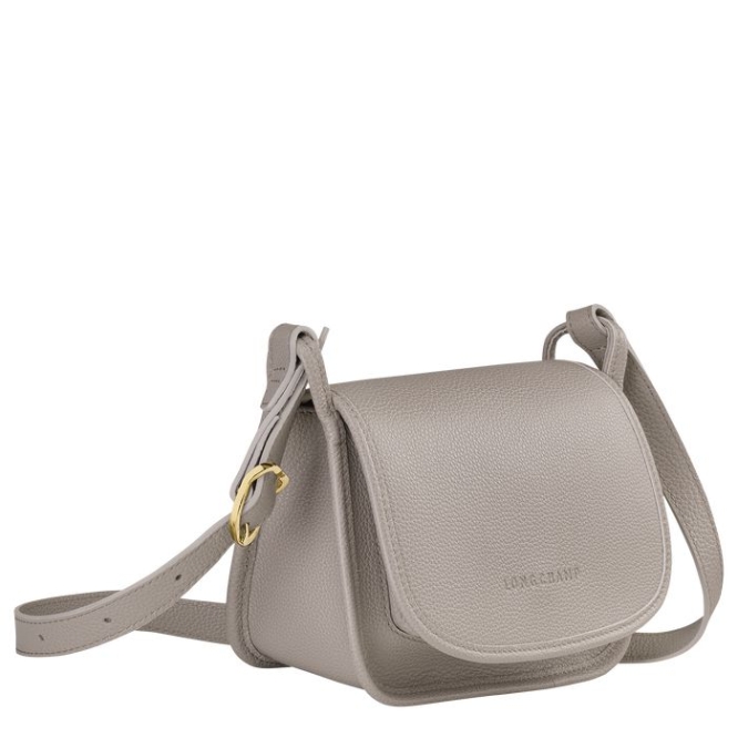 Women's Longchamp Le Foulonné S Crossbody Bags Grey | UAE-1429TH