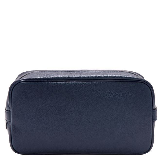 Women's Longchamp Le Foulonné Toiletry Bags Navy | UAE-4038BD