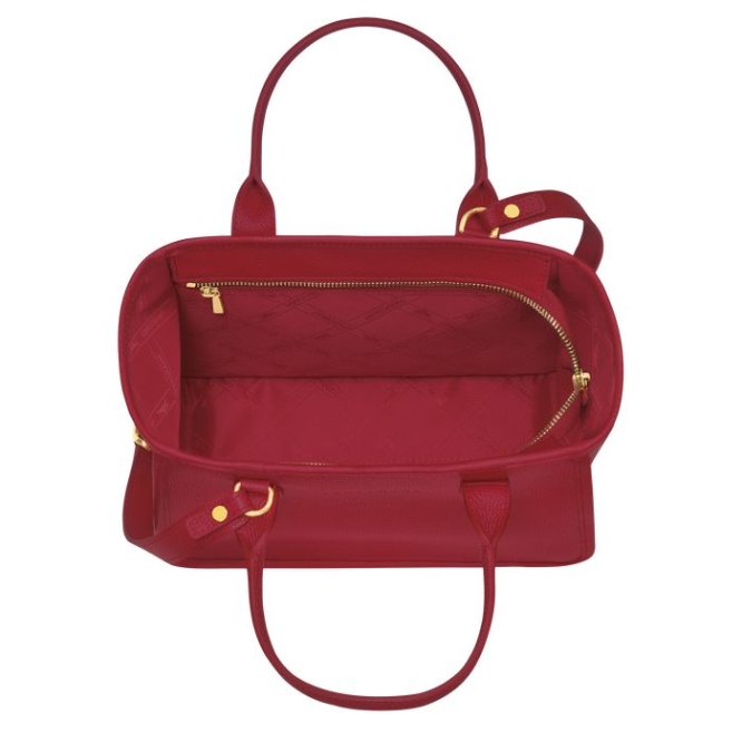 Women's Longchamp Le Foulonné Top-handle Bags Red | UAE-5032TV