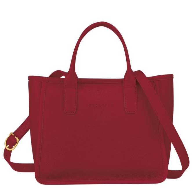 Women\'s Longchamp Le Foulonné Top-handle Bags Red | UAE-5032TV