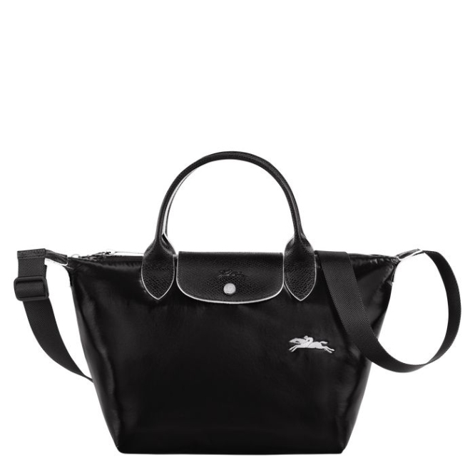 Women\'s Longchamp Le Pliage Alpin S Top-handle Bags Black | UAE-8136DL