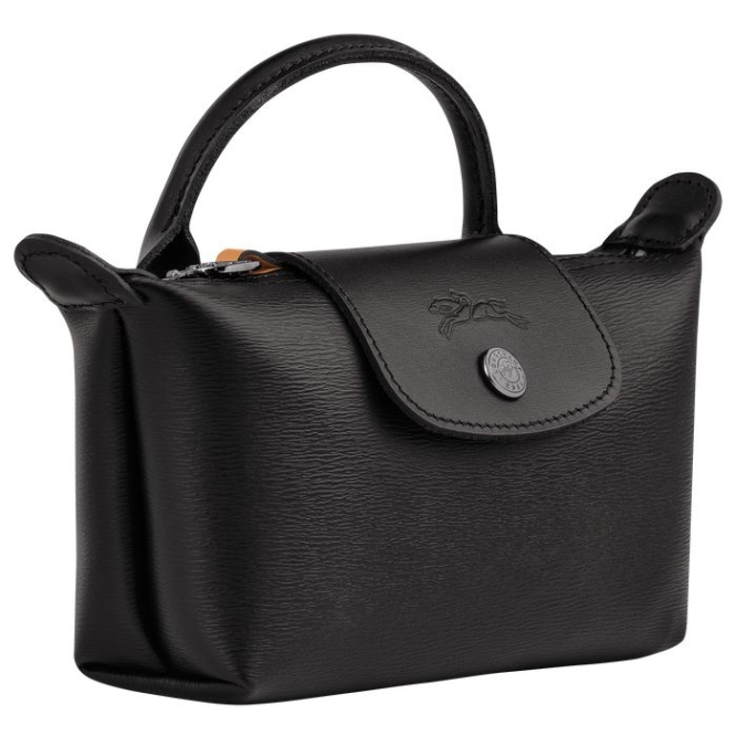 Women's Longchamp Le Pliage City Pouches & Cases Black | UAE-3869ZY