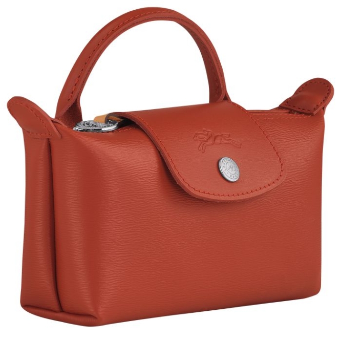 Women's Longchamp Le Pliage City Pouches & Cases Red | UAE-9231JP