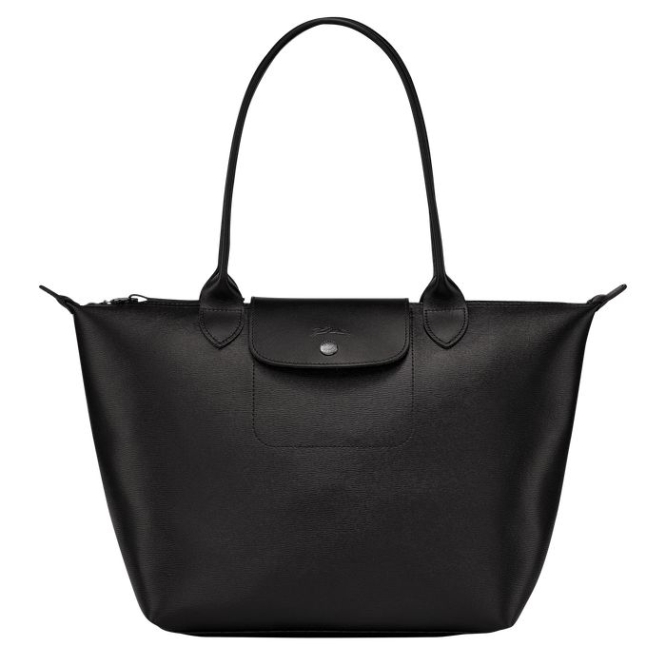 Women\'s Longchamp Le Pliage City S Shoulder Bags Black | UAE-1805NK