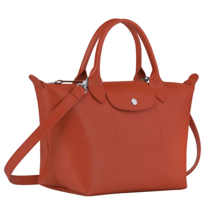 Women's Longchamp Le Pliage City S Top-handle Bags Red | UAE-7946NZ