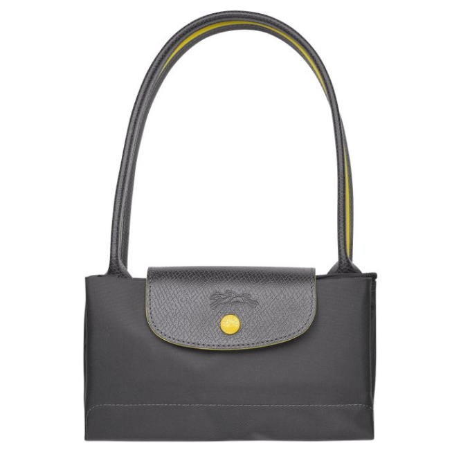 Women's Longchamp Le Pliage Club S Shoulder Bags Grey | UAE-7906UH