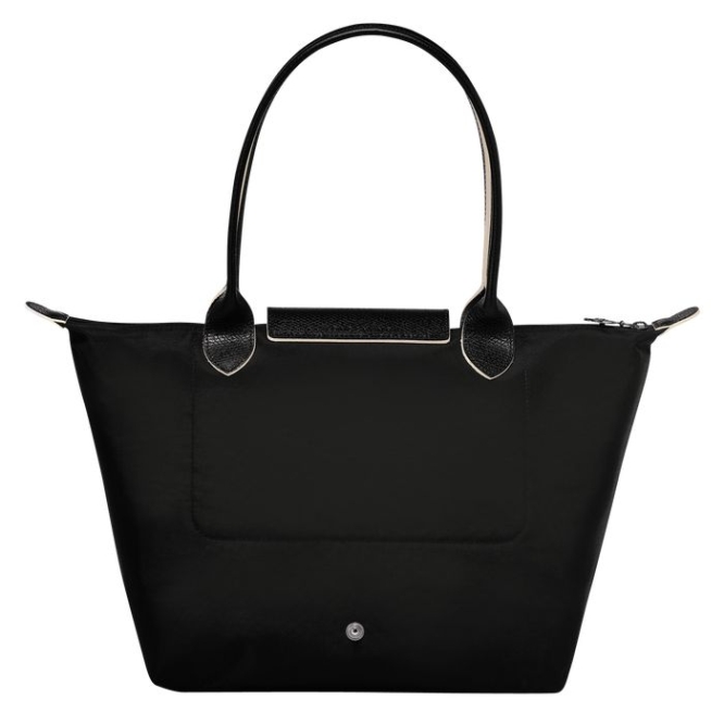 Women's Longchamp Le Pliage Club S Shoulder Bags Black | UAE-9234TM