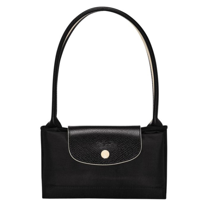 Women's Longchamp Le Pliage Club S Shoulder Bags Black | UAE-9234TM