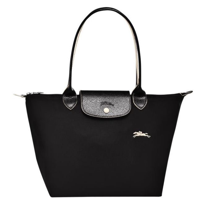 Women\'s Longchamp Le Pliage Club S Shoulder Bags Black | UAE-9234TM