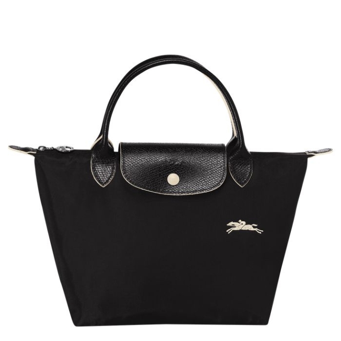 Women\'s Longchamp Le Pliage Club S Top-handle Bags Black | UAE-4170DA