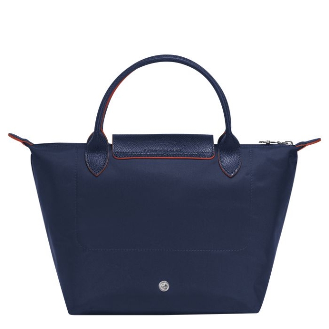 Women's Longchamp Le Pliage Club S Top-handle Bags Navy | UAE-4695CT