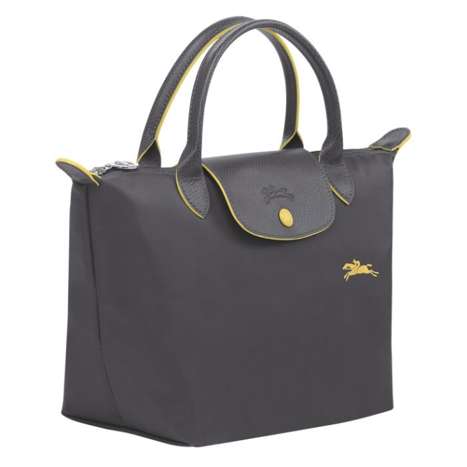 Women's Longchamp Le Pliage Club S Top-handle Bags Grey | UAE-6504KM