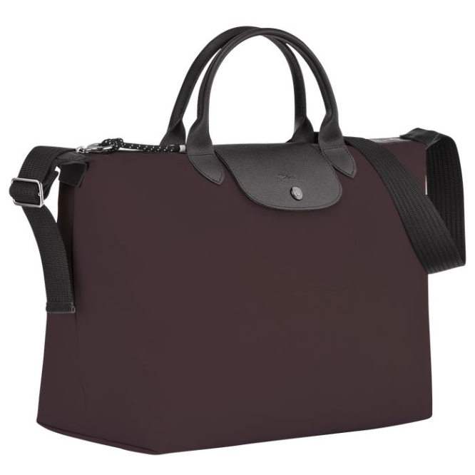 Women's Longchamp Le Pliage Energy L Top-handle Bags Burgundy | UAE-4235YP