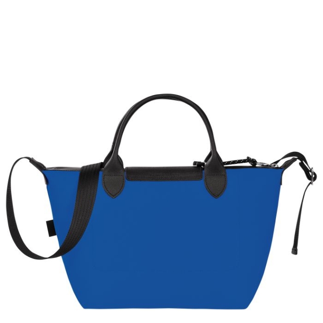 Women's Longchamp Le Pliage Energy S Top-handle Bags Blue | UAE-1623SW