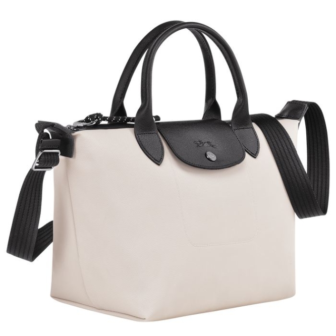 Women's Longchamp Le Pliage Energy S Top-handle Bags Beige | UAE-1738JD