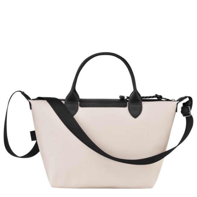 Women's Longchamp Le Pliage Energy S Top-handle Bags Beige | UAE-1738JD