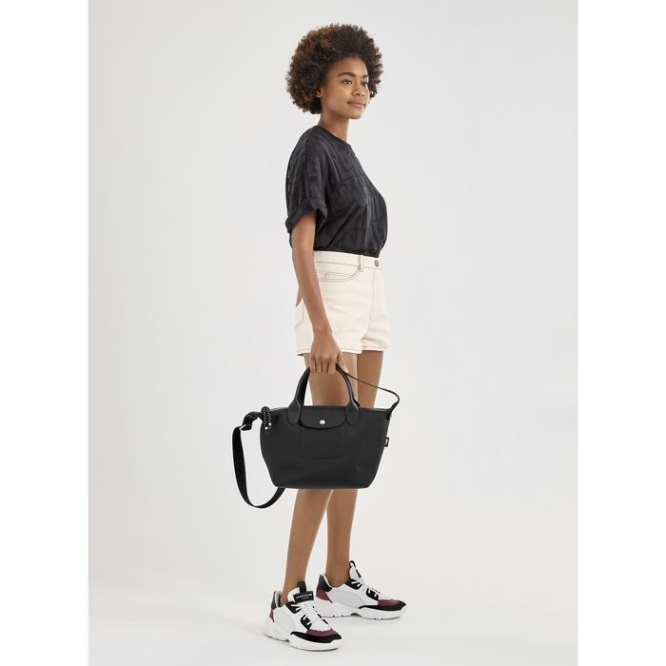 Women's Longchamp Le Pliage Energy S Top-handle Bags Black | UAE-2846CG