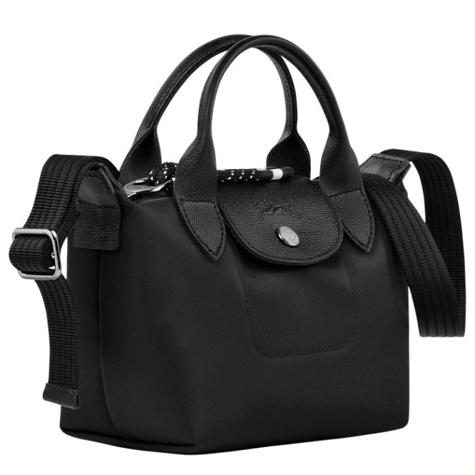 Women's Longchamp Le Pliage Energy XS Top-handle Bags Black | UAE-3756QA