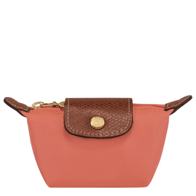 Women\'s Longchamp Le Pliage Original Cardholders & Coin Purses Pink | UAE-0132QC