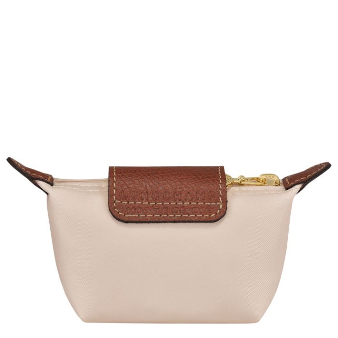 Women's Longchamp Le Pliage Original Cardholders & Coin Purses Beige | UAE-0198YQ