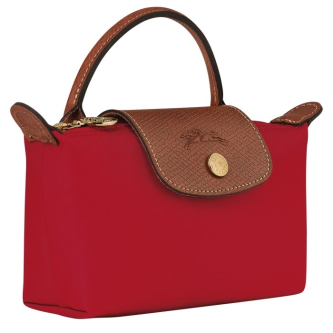 Women's Longchamp Le Pliage Original Pouches & Cases Red | UAE-0167LV